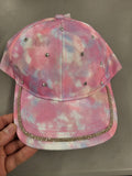 Tie Dye, Rhinestone Velcro Hat
