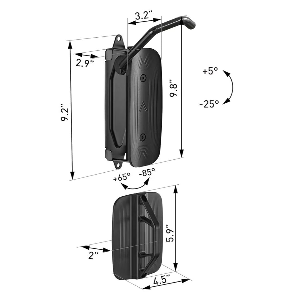 monTEK Bike Wall Mount 2 pack