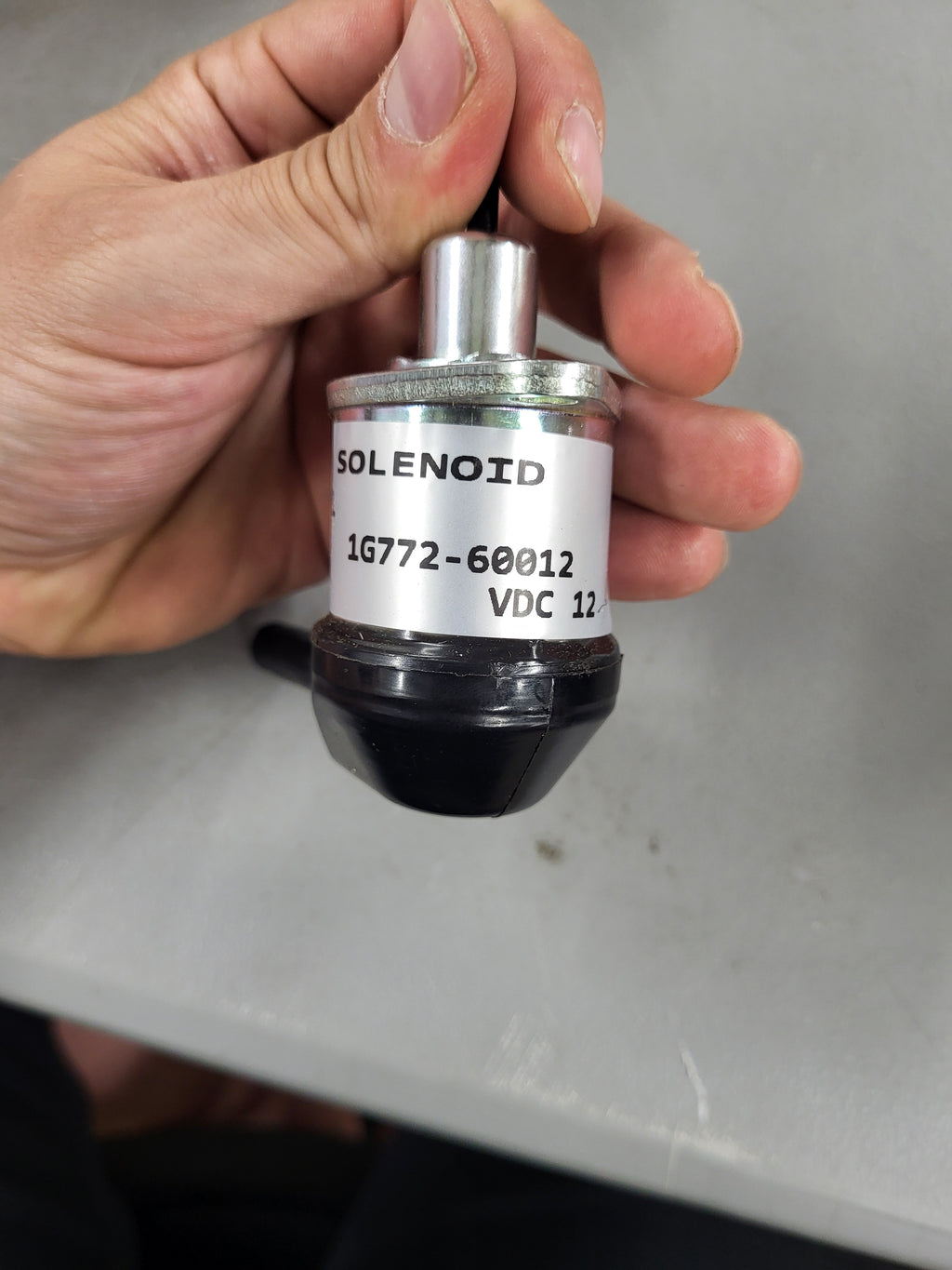 Fuel Shut Off Solenoid Replacement for Kubota (1G772-60012