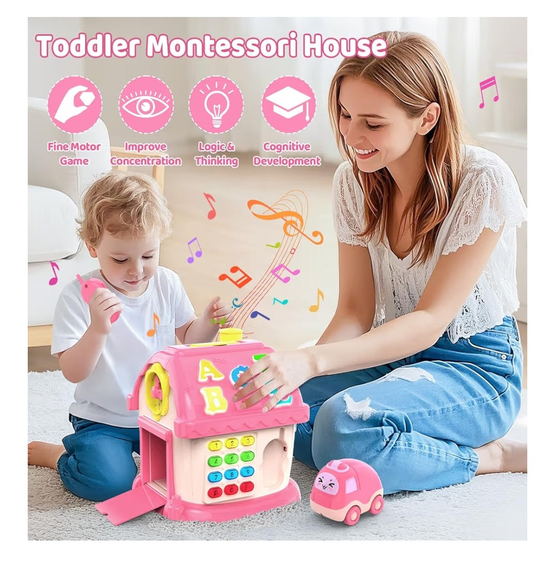 Montessori Musical House Toddler Learning Toy
