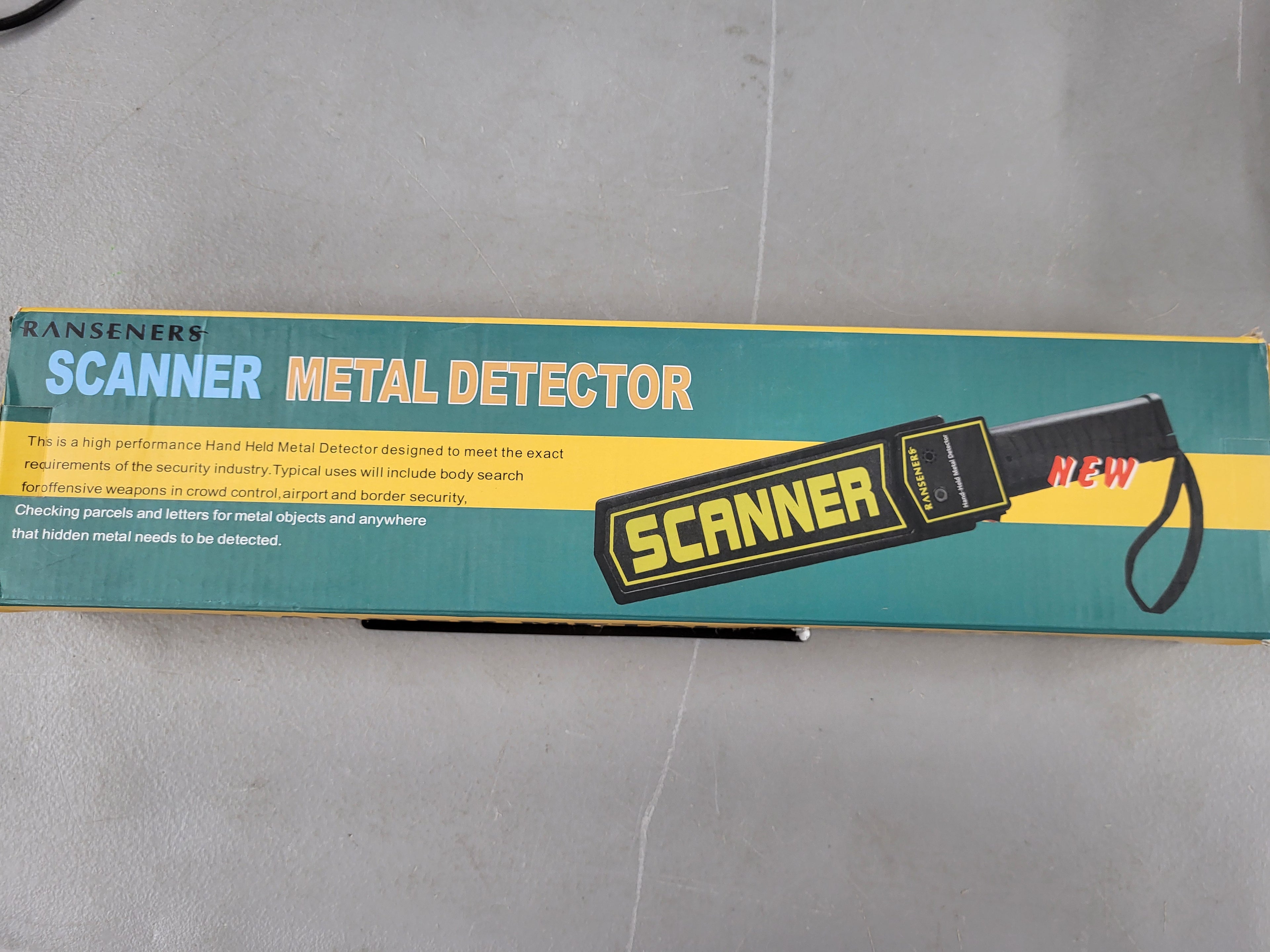 Ranseners Handheld Metal Detector Wand