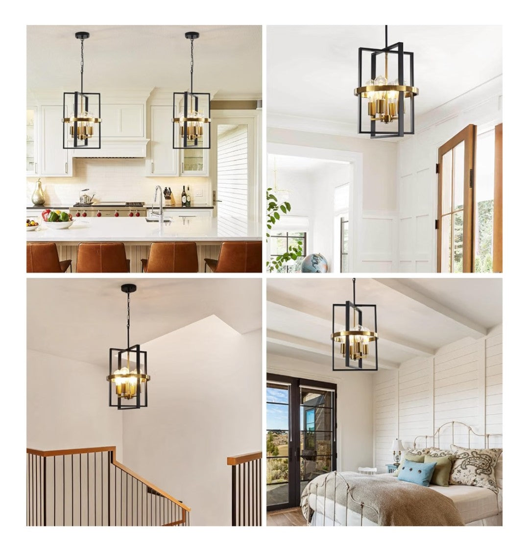 Koofreddo 4-Lightt Modern Pendant Light Chandelier