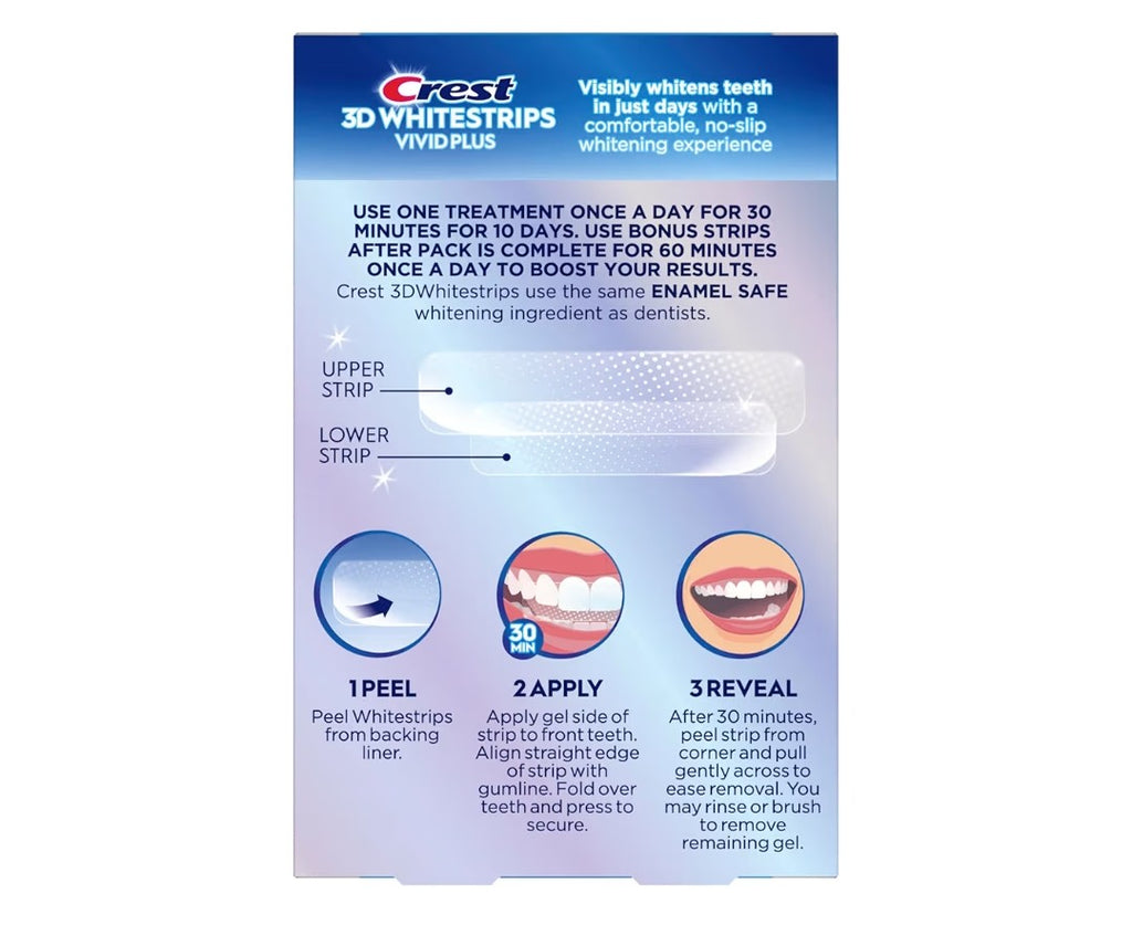 Crest 3D Whitestrips 12 Treatments