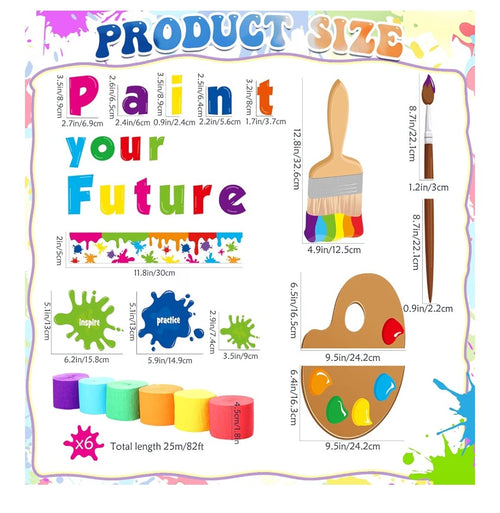 62 piece Bulletin Board Decorations