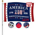 Double Sided USA 250th Anniversary Flag (4x6)
