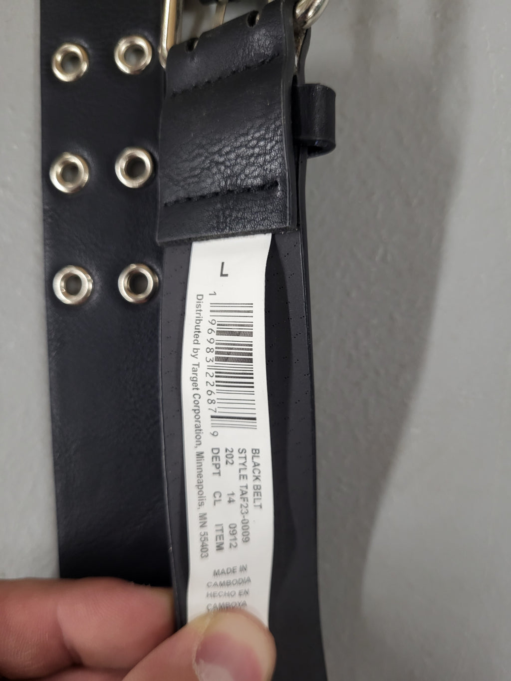 Child Size Large Belt