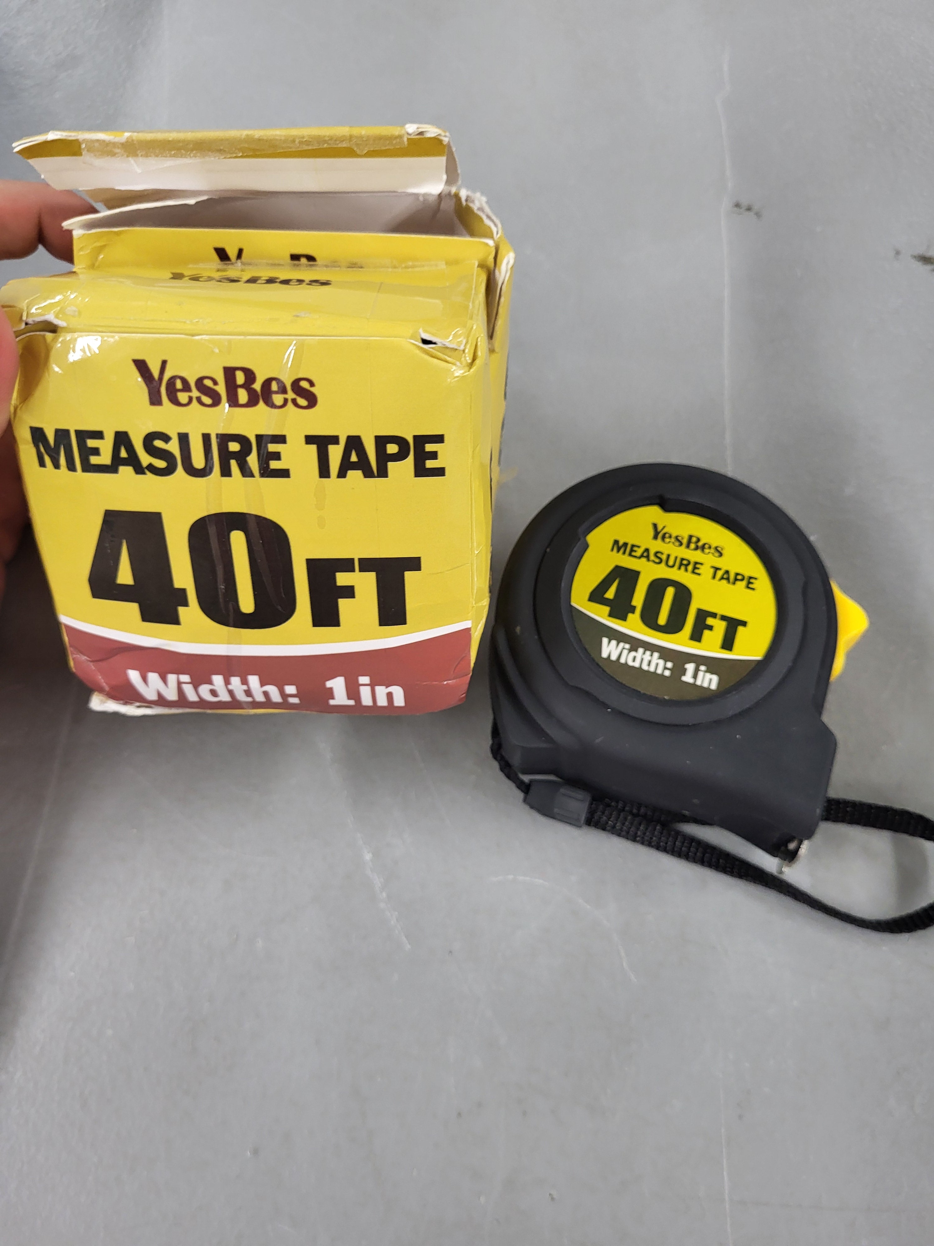 YesBes 40ft Measuring Tape (2 pack)
