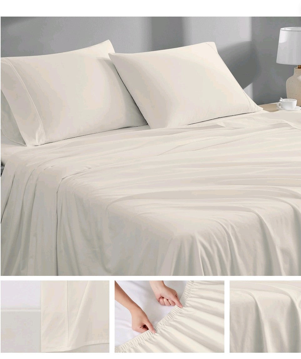 Purity Home 4 Piece Sheet Set (Full)