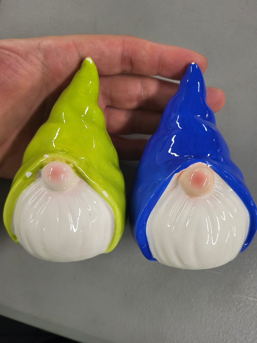 Glass Gnome Decor (2 pack)