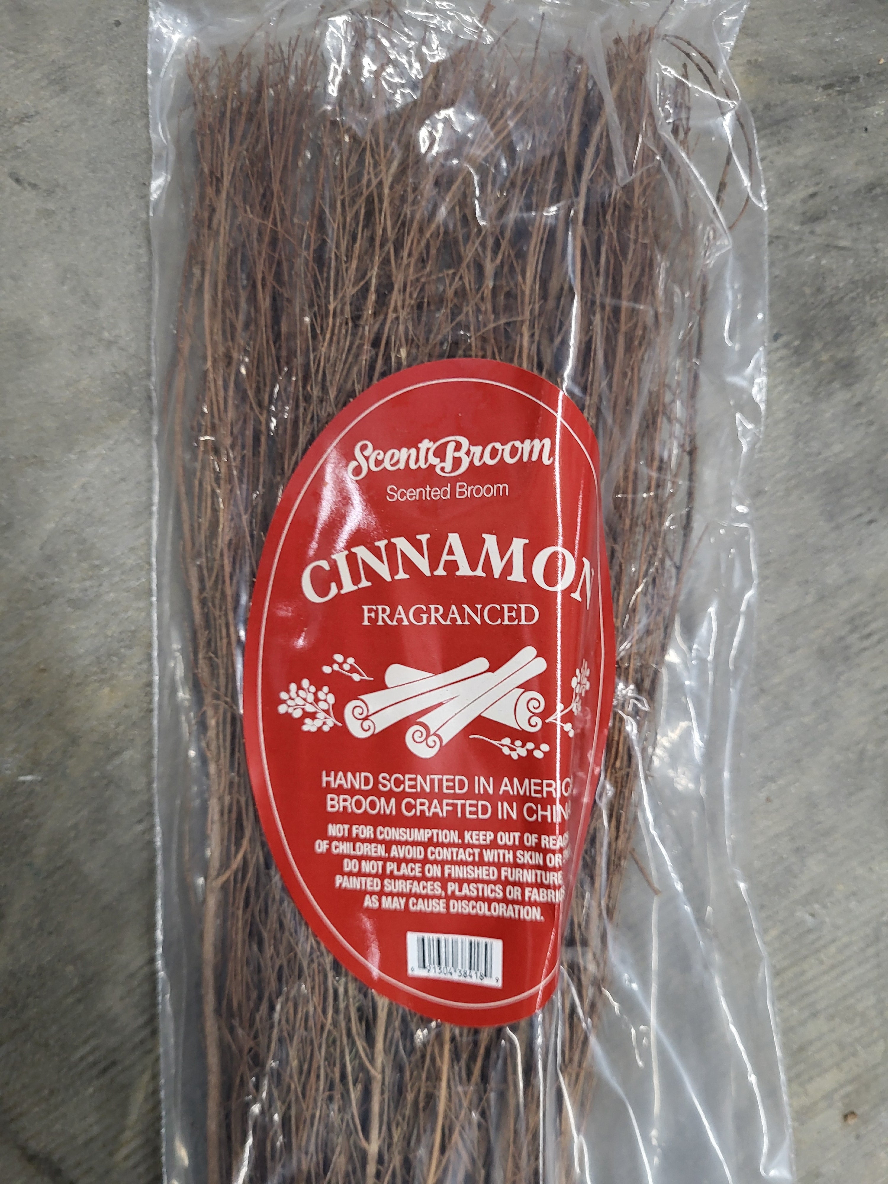 Cinnamon Fragrance Scented Broom