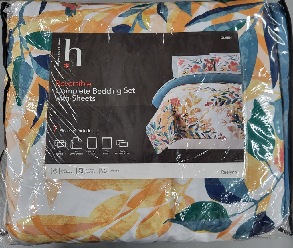 Home Expressions Raelynn 7pc Bedding Set (Queen)
