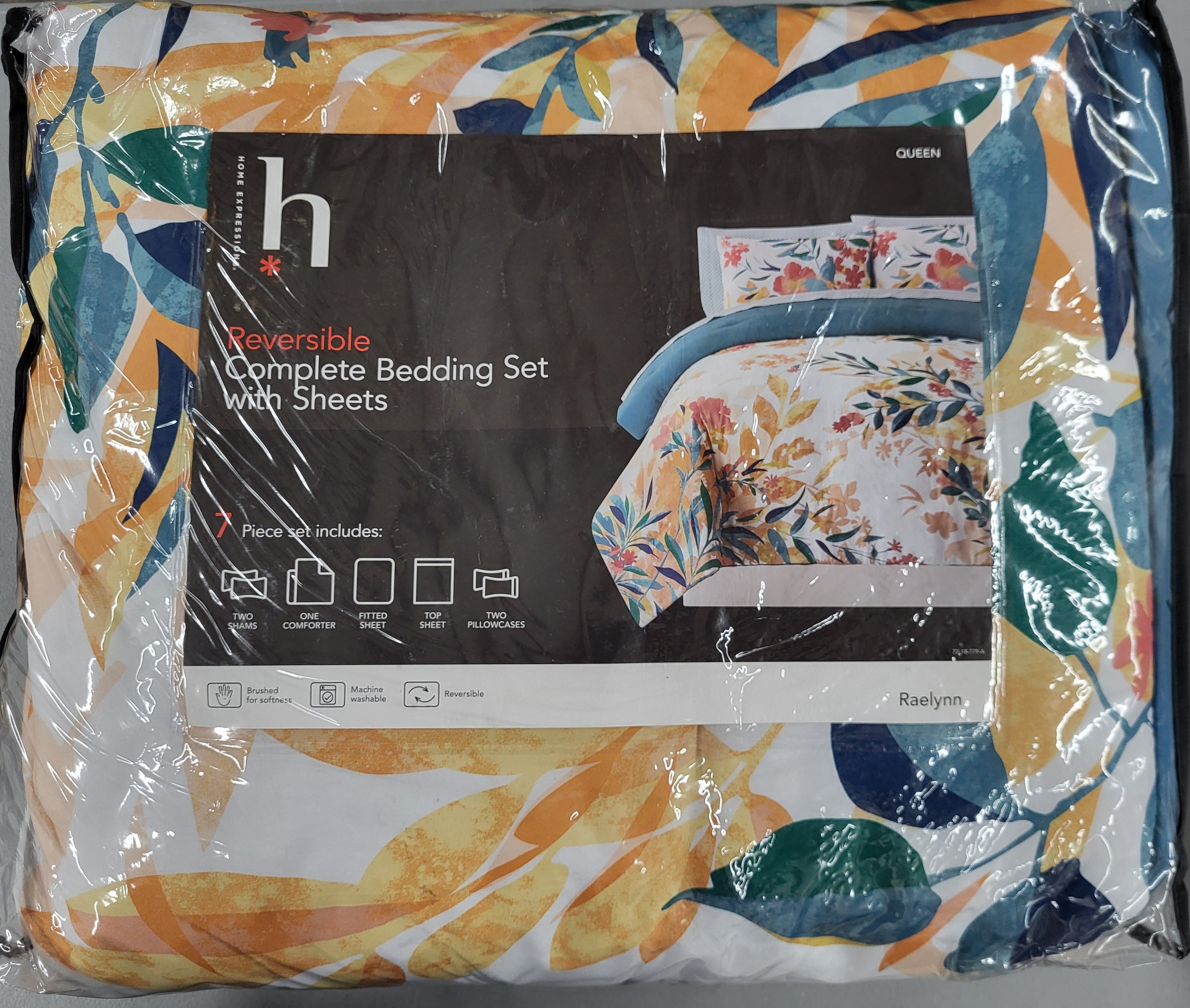 Home Expressions Raelynn 7pc Bedding Set (Queen)