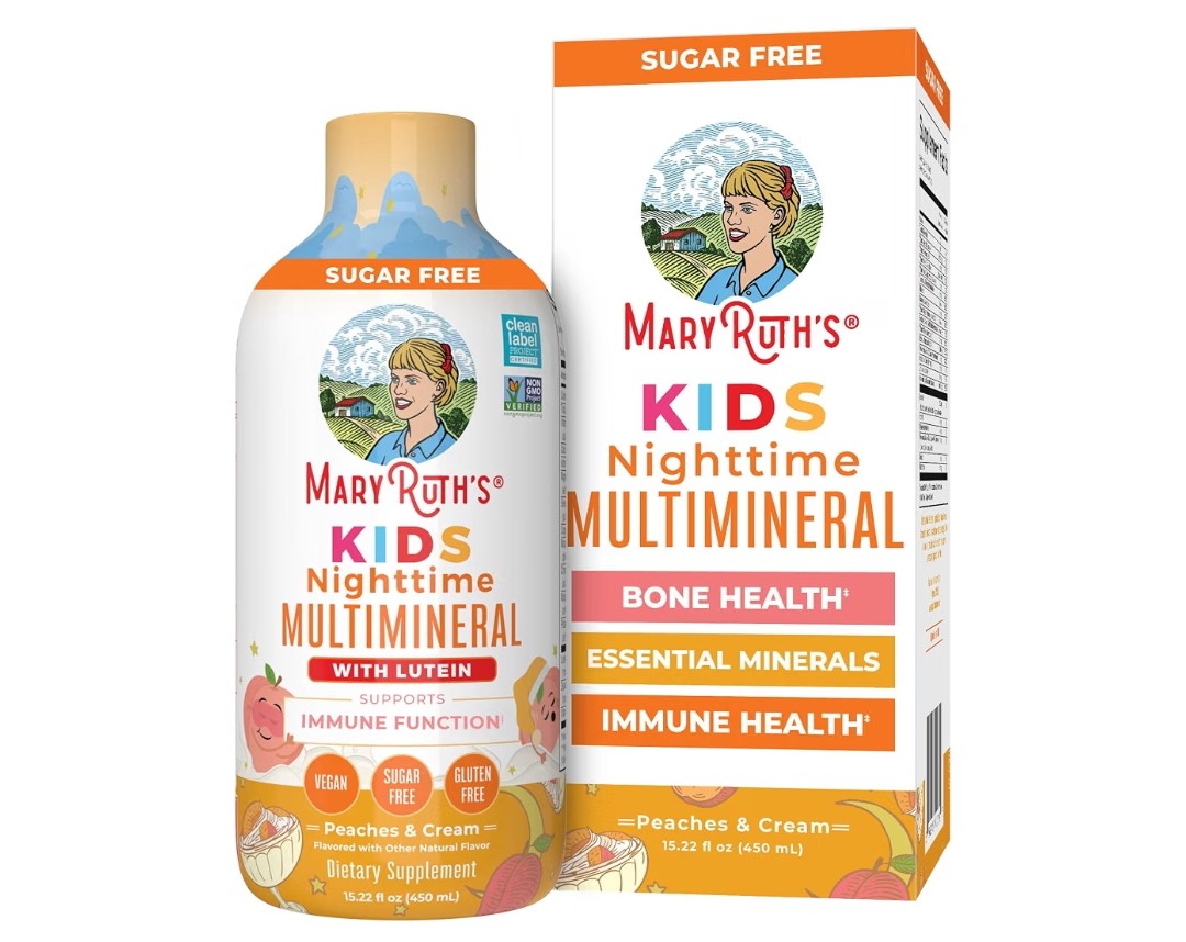 Mary Ruth's Kids Nighttime Multimineral with Lutein (15.22fl oz)