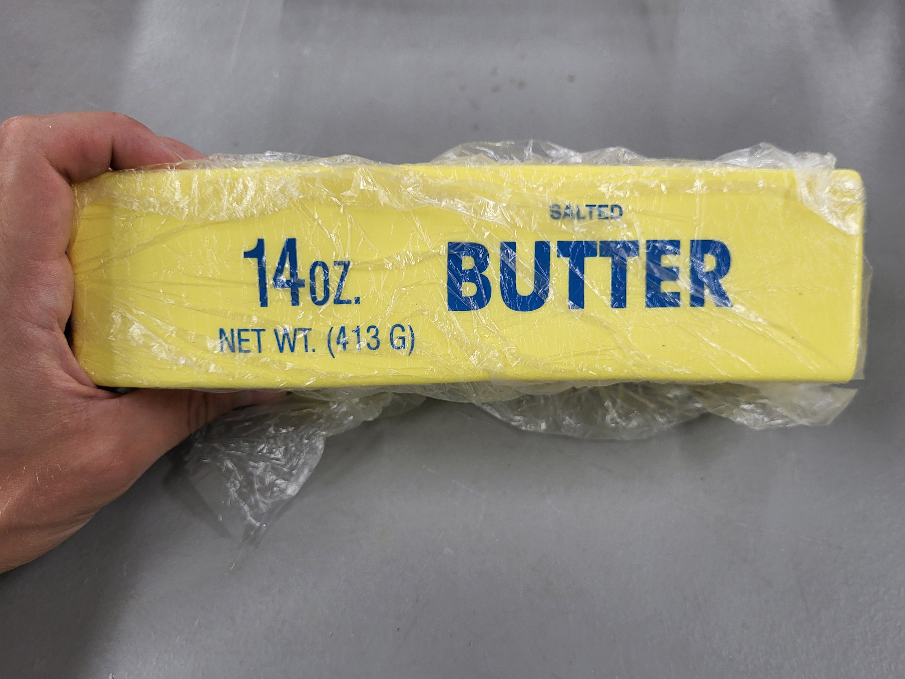 Big Butter Squishy,Giant Squishies Butter 14 OZ,Jumbo Slow Rising Squeeze Toys,Large Soft PU Foam Fidget Toy for Anxiety & Sensory Stress Relief 8.7*1.8*1.8 Inch (Big-Yllow Butter 1Pack)