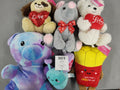 Assorted Stiffed Animals (6pcs)