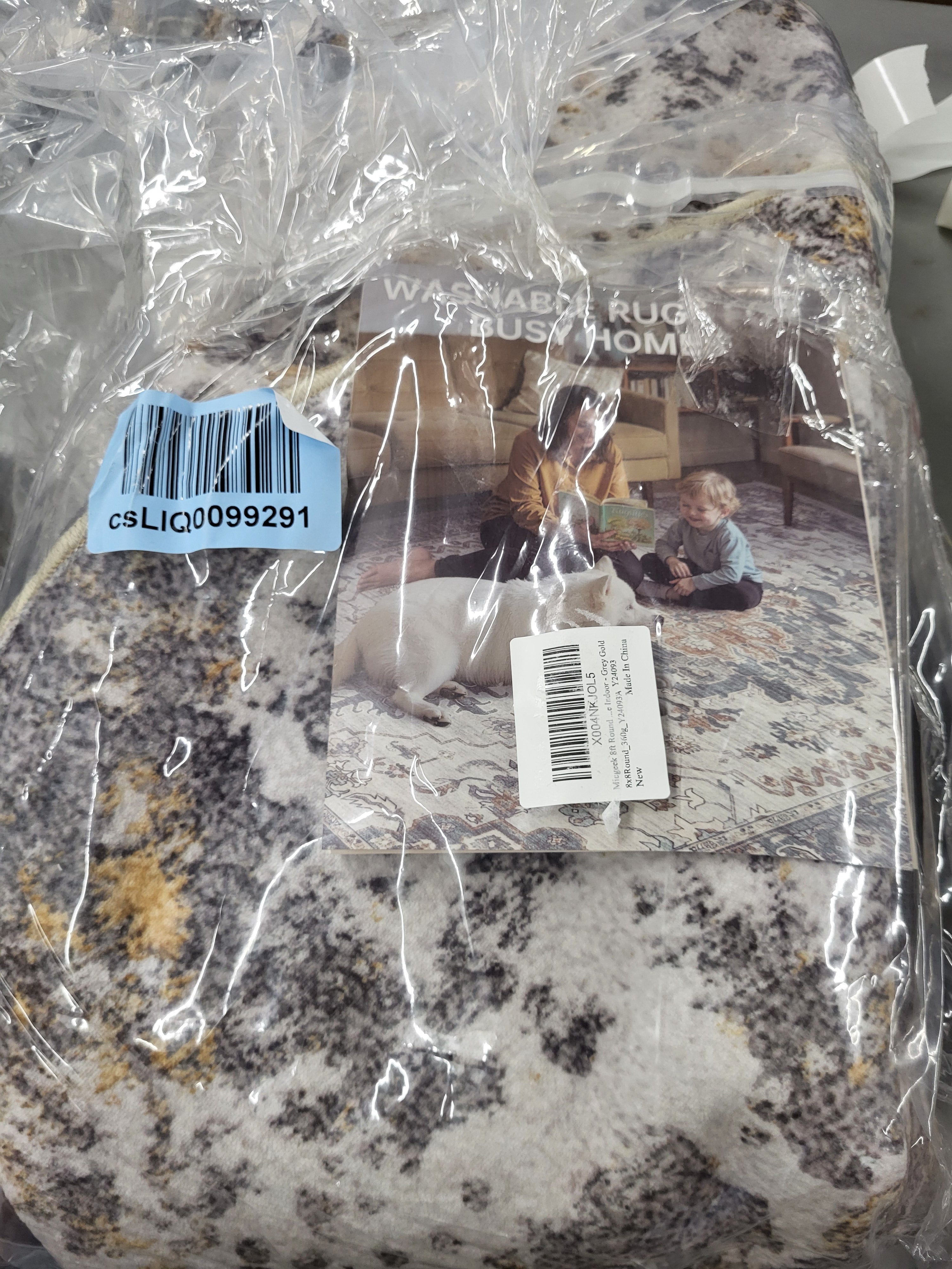 Round Area Rug 8ftx8ft