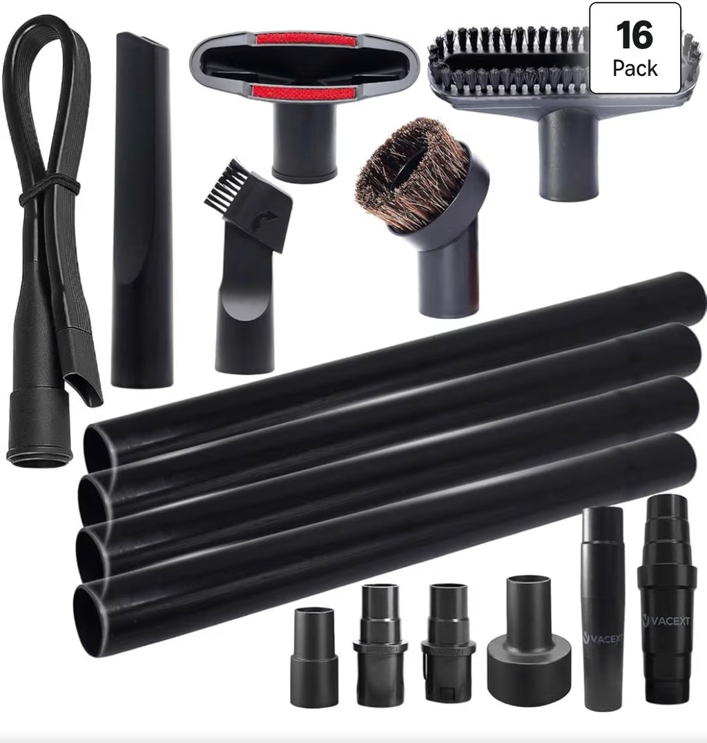Vacext Universal Vacuum Attachments and Brushes Kit