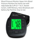 Blood Pressure Monitor Upper Arm