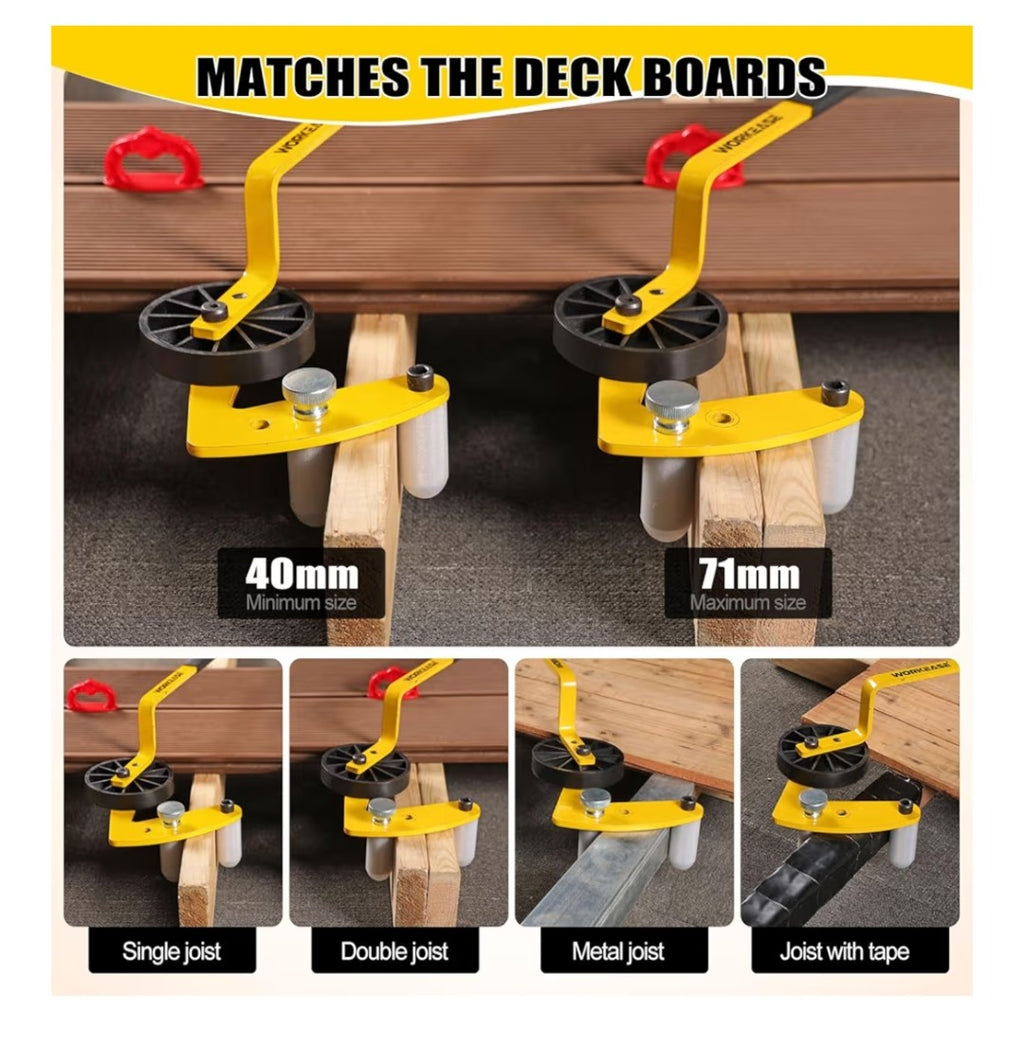 Workease Deck Board Straightenting Tool