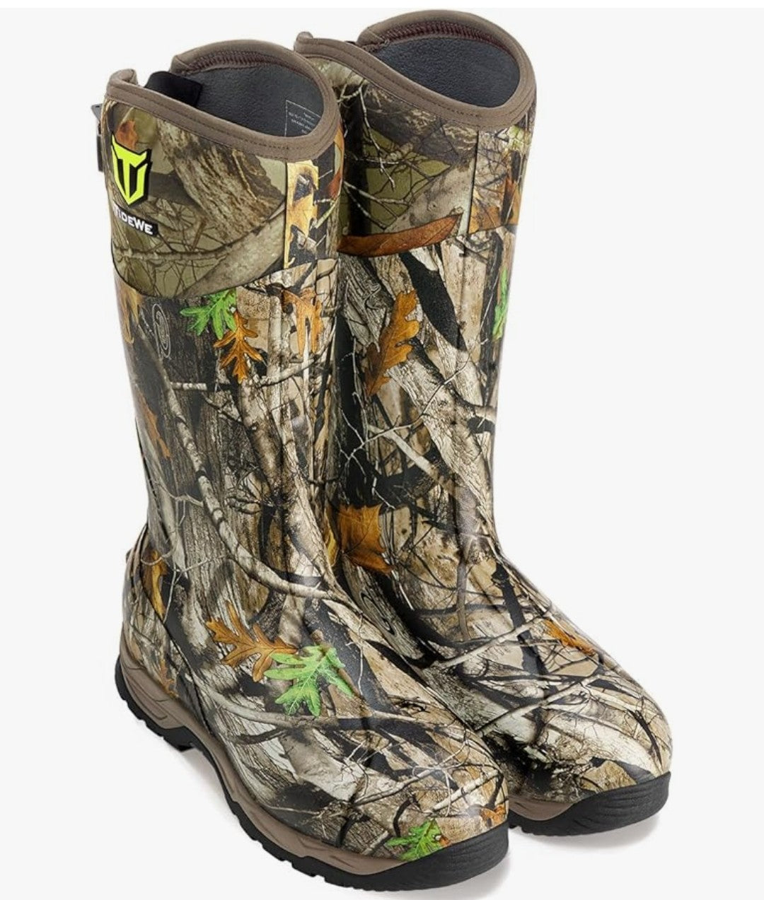 Tidewe Insulated Camo Boots (Size 5)