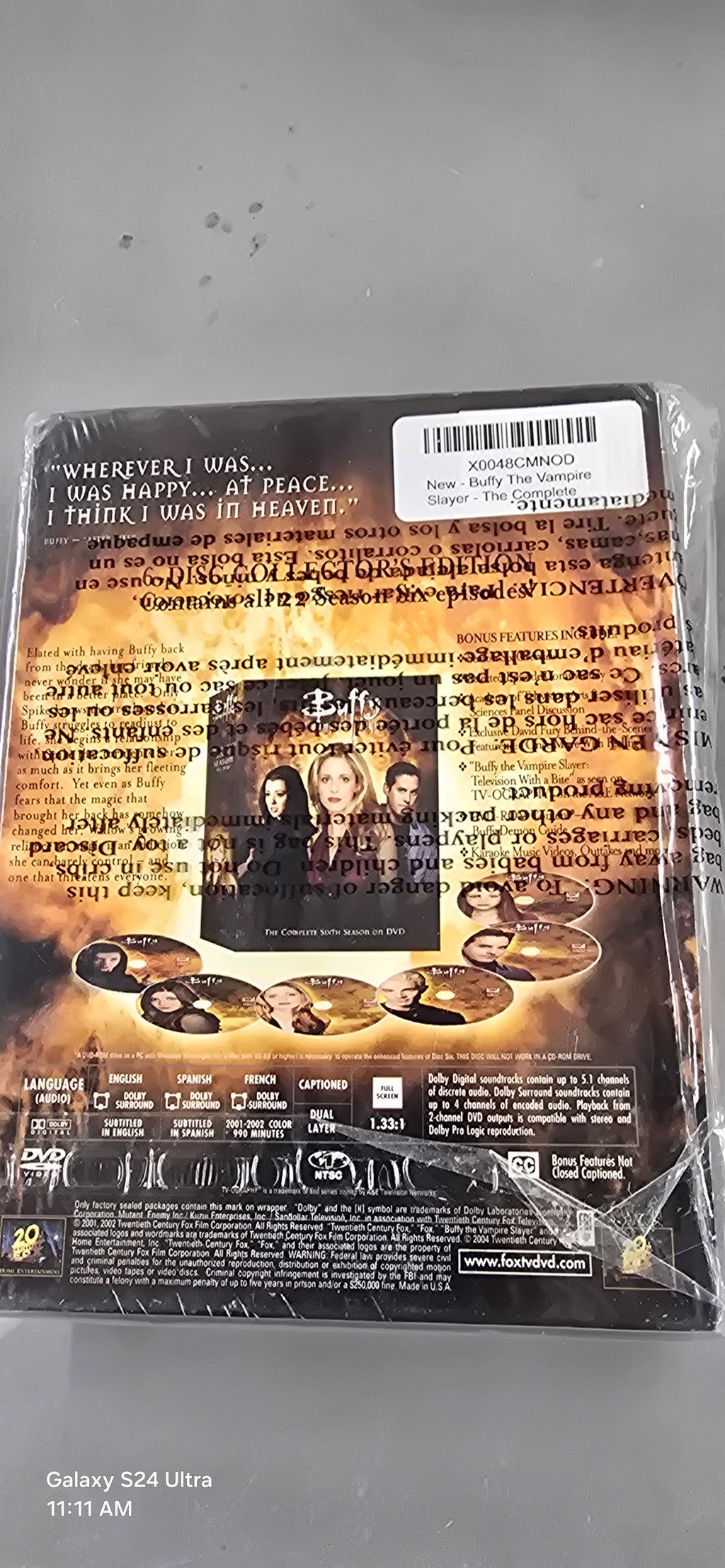 Buffy The Vampire Slayer - The Complete Sixth Season