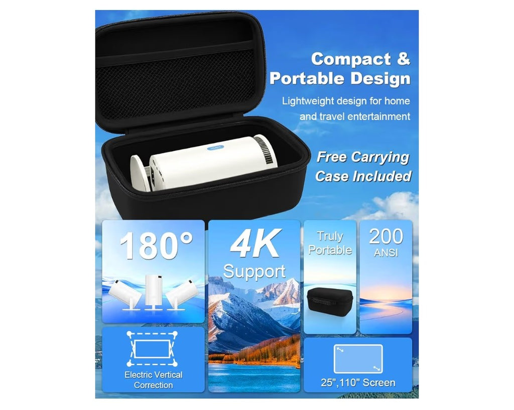 Telonixium Mini Projector