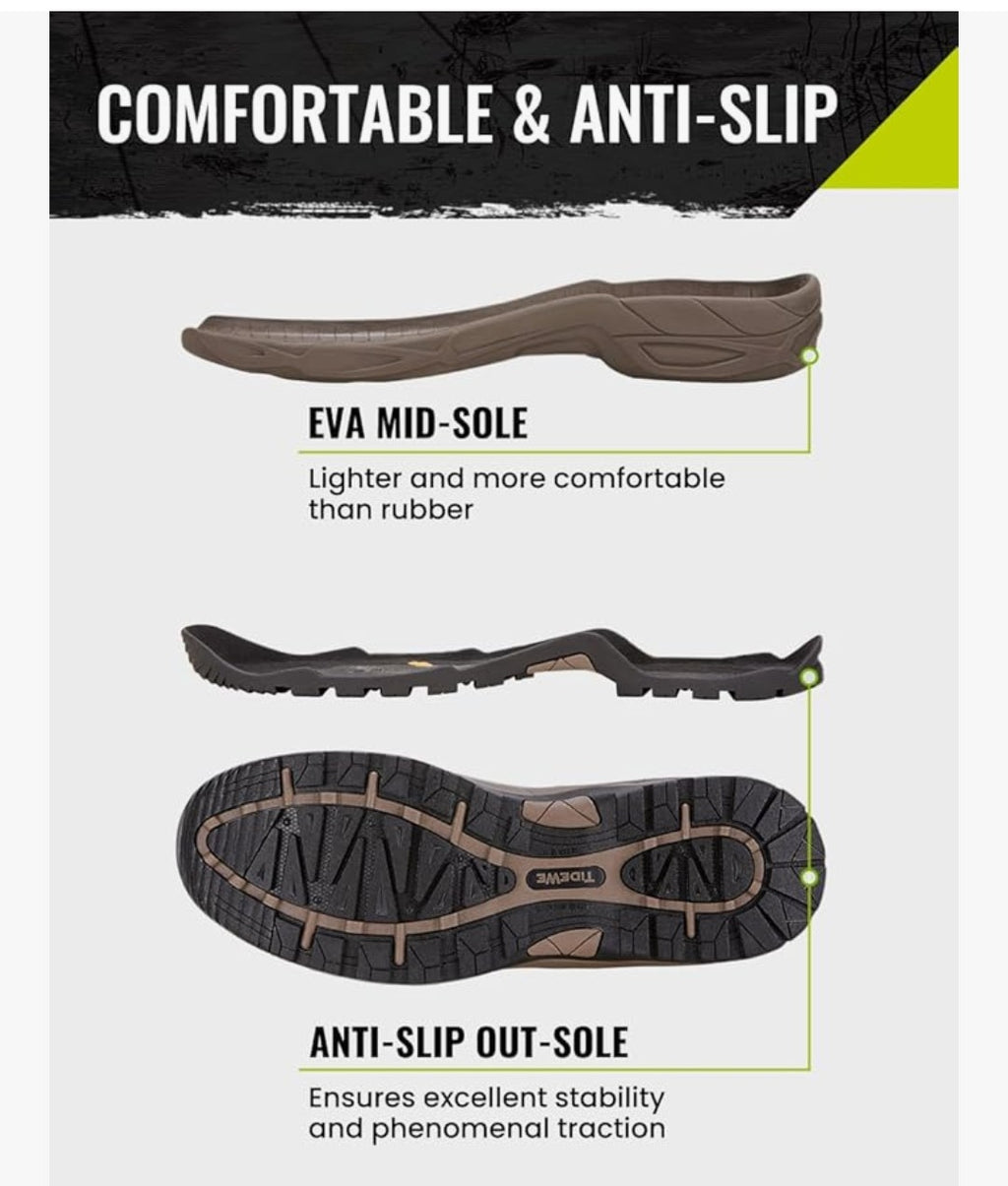 Tidewe Insulated Camo Boots (Size 5)