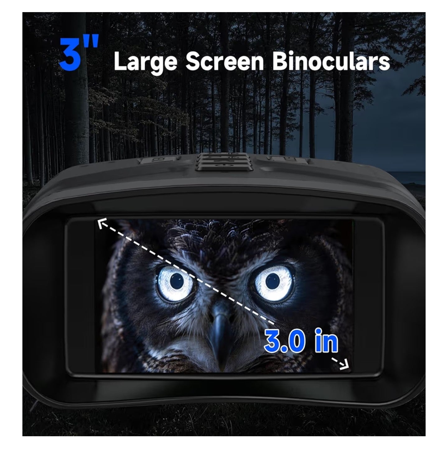 Night Vision Goggles, 4K Infrared Night Vision Binoculars