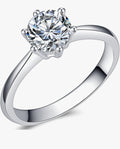 Classic Solitair Wedding Engagement Propsal Ring (Size 5)
