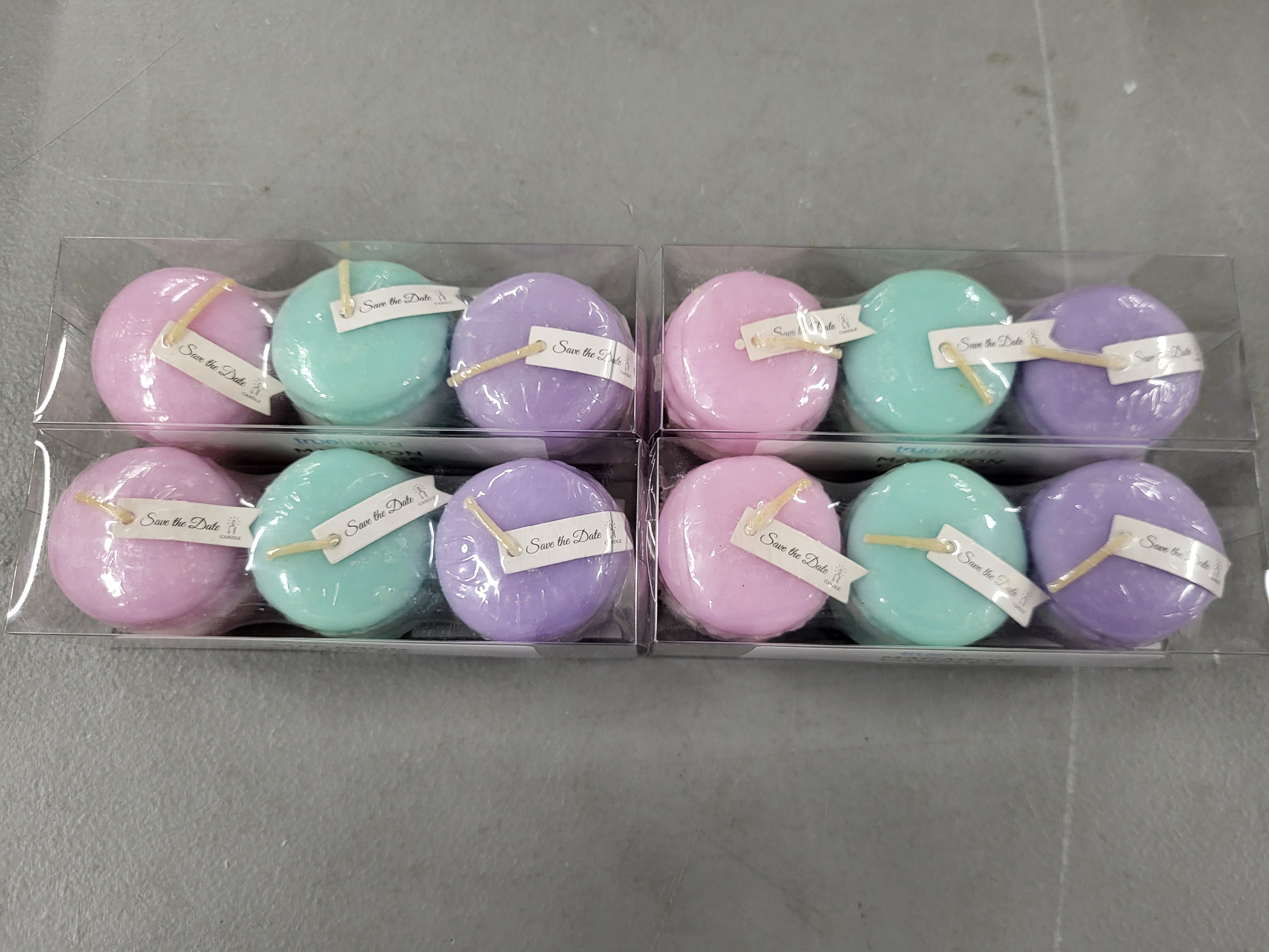 Trueliving Macaron Candles (12 candles)
