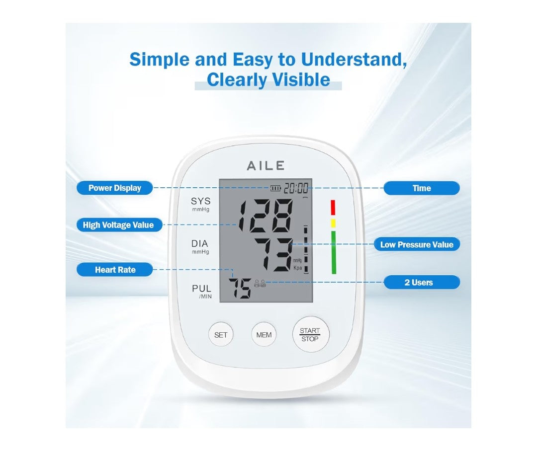Aile Blood Pressure Monitor