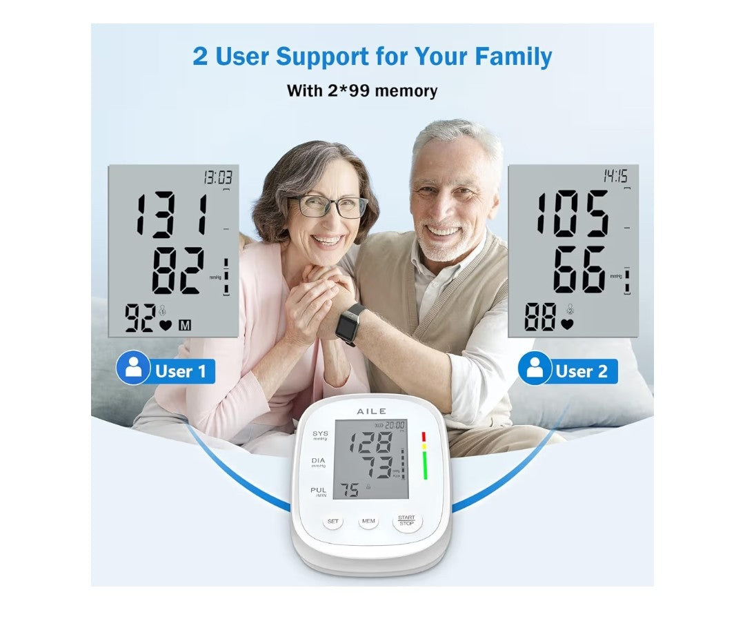 Aile Blood Pressure Monitor