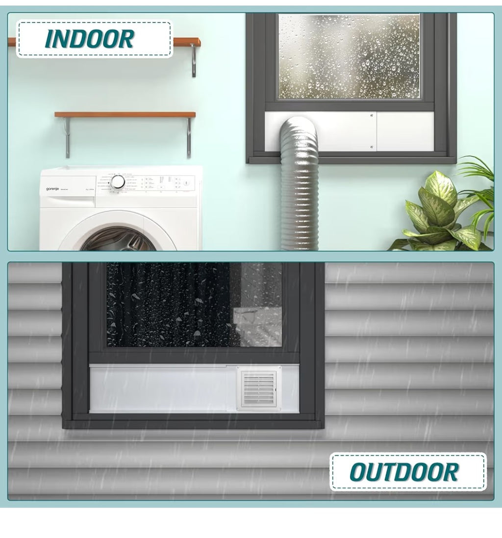 Daisypower Dryer Vent Window Kit