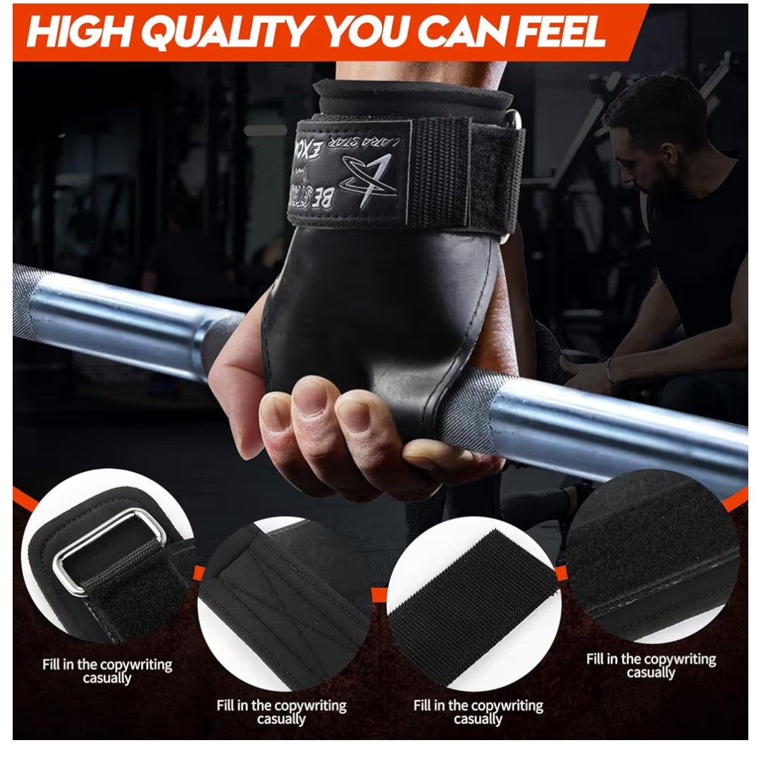 Lara Star Weight Lifting Wrist Straps
