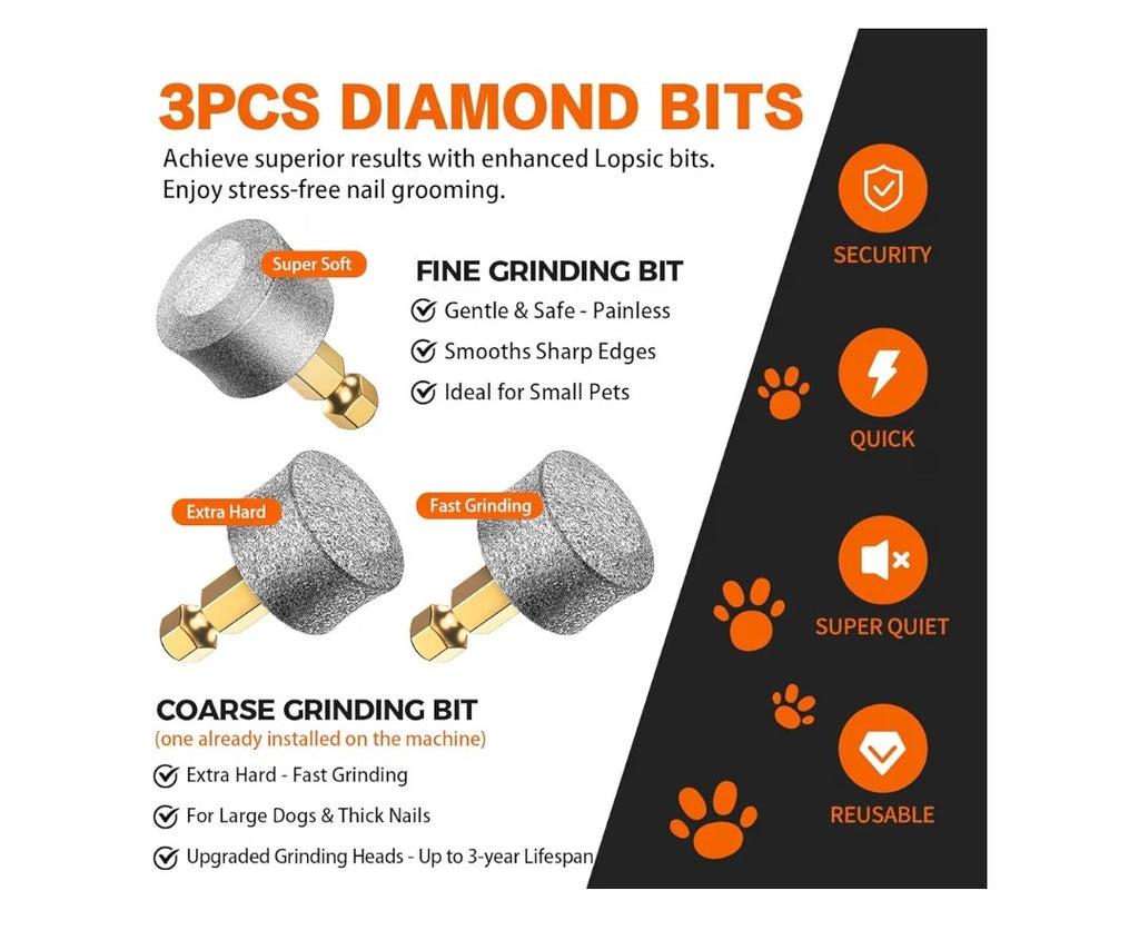 Lopsic Pet Nail Grinder