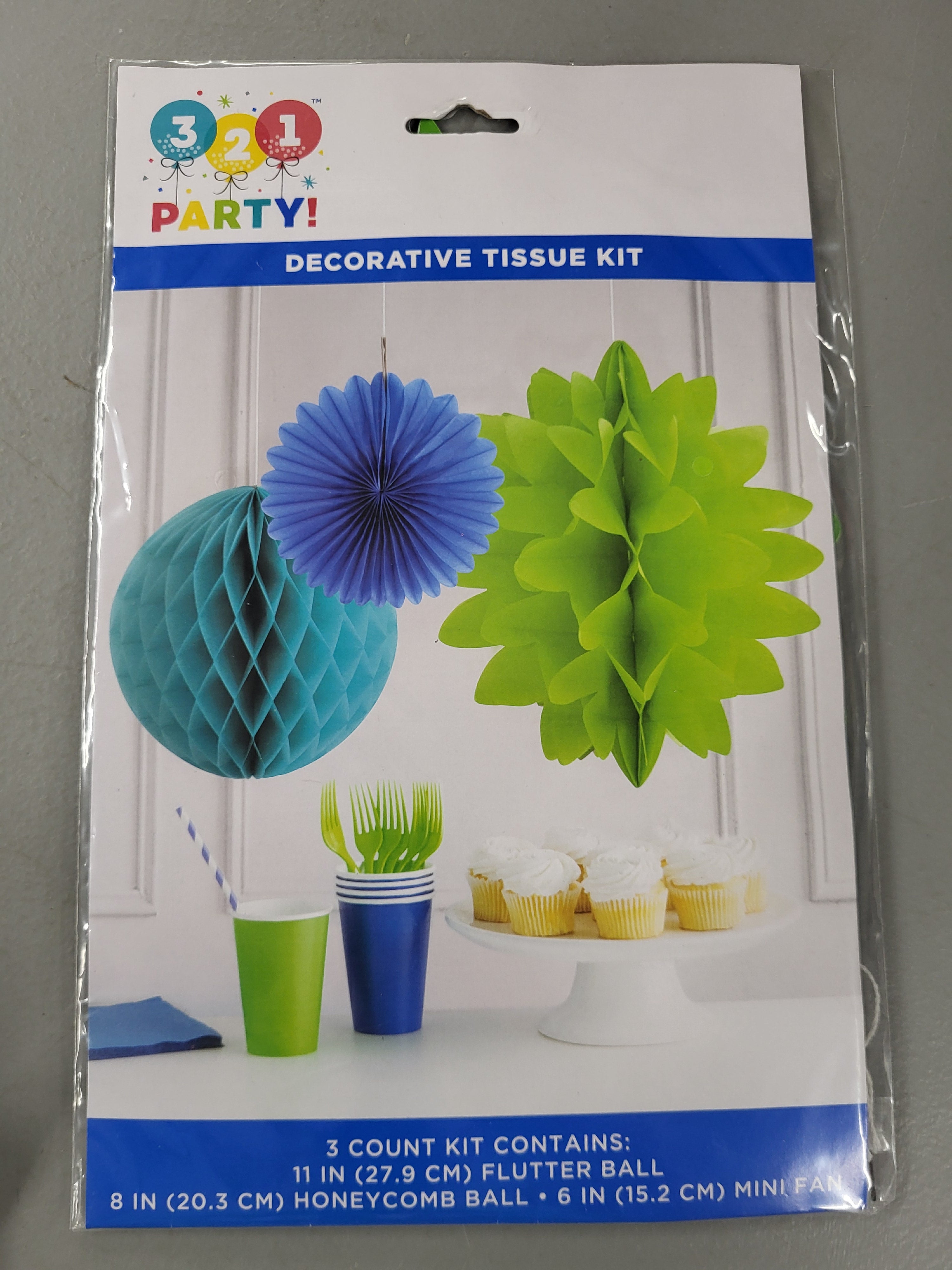 Decorative Tissue Kit (4 total packs)