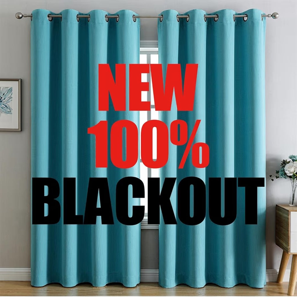 G2000 Blackout Curtains 52in x 84in (2 pannels)