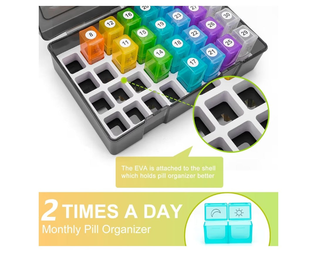 Monthly Pill Organizer
