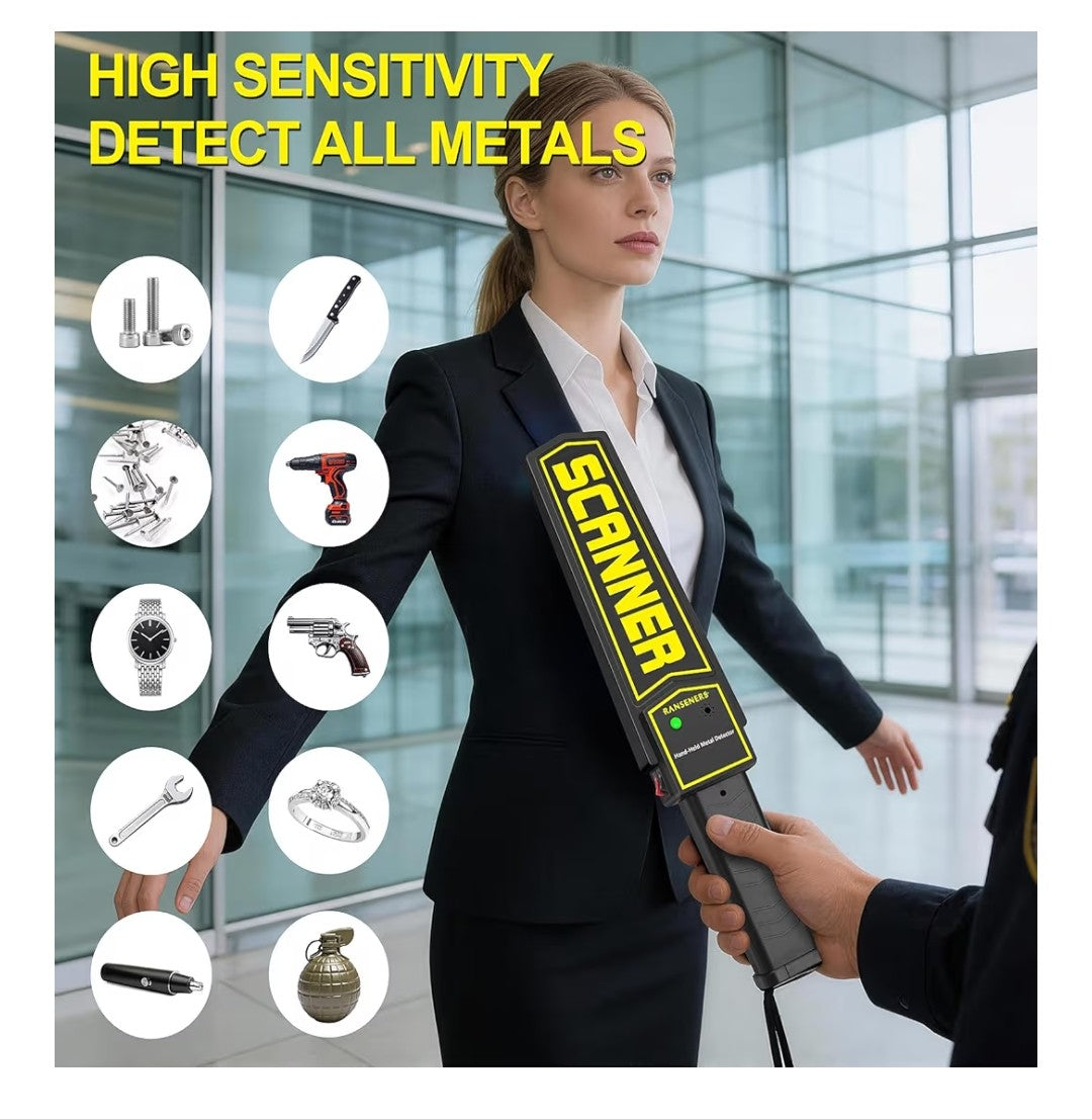 Ranseners Handheld Metal Detector Wand