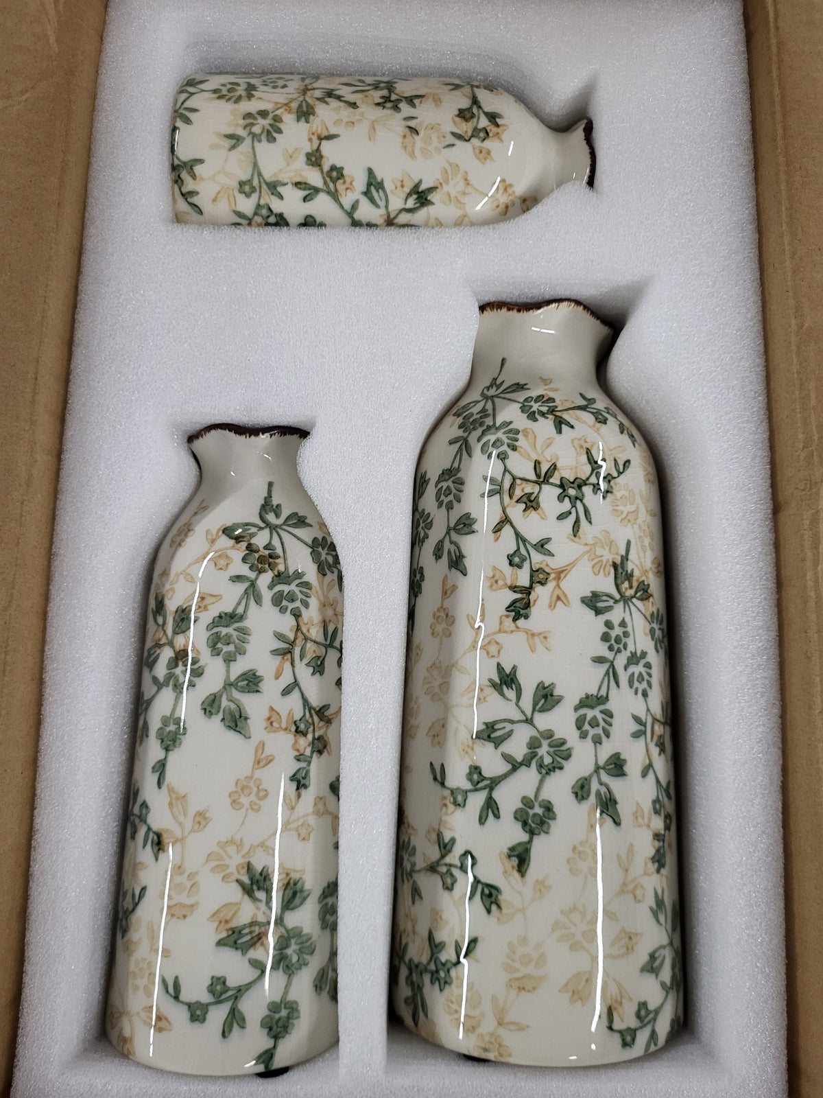 Vintage Flower Vase (Set of 3)