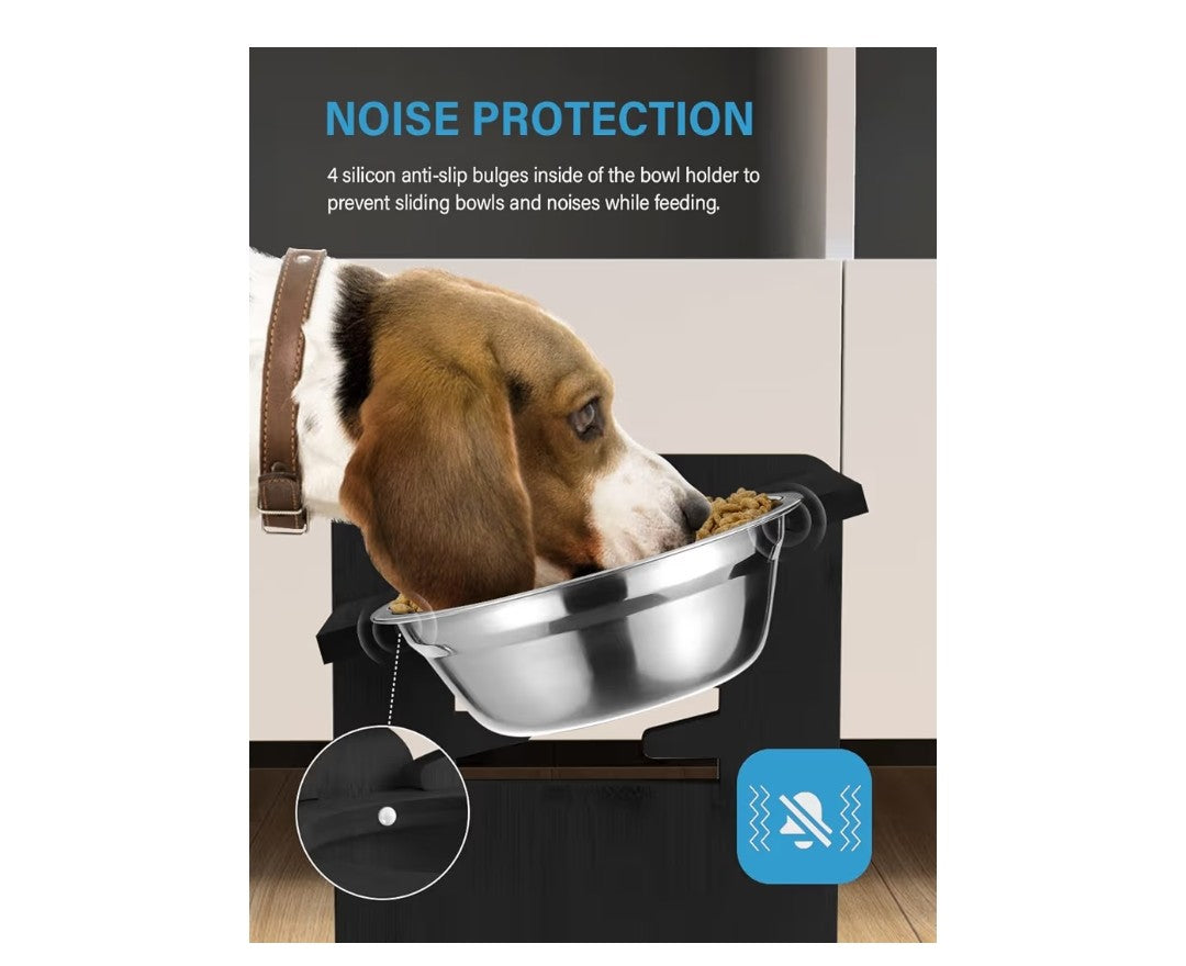 Adjustable Elevated Dog Bowls