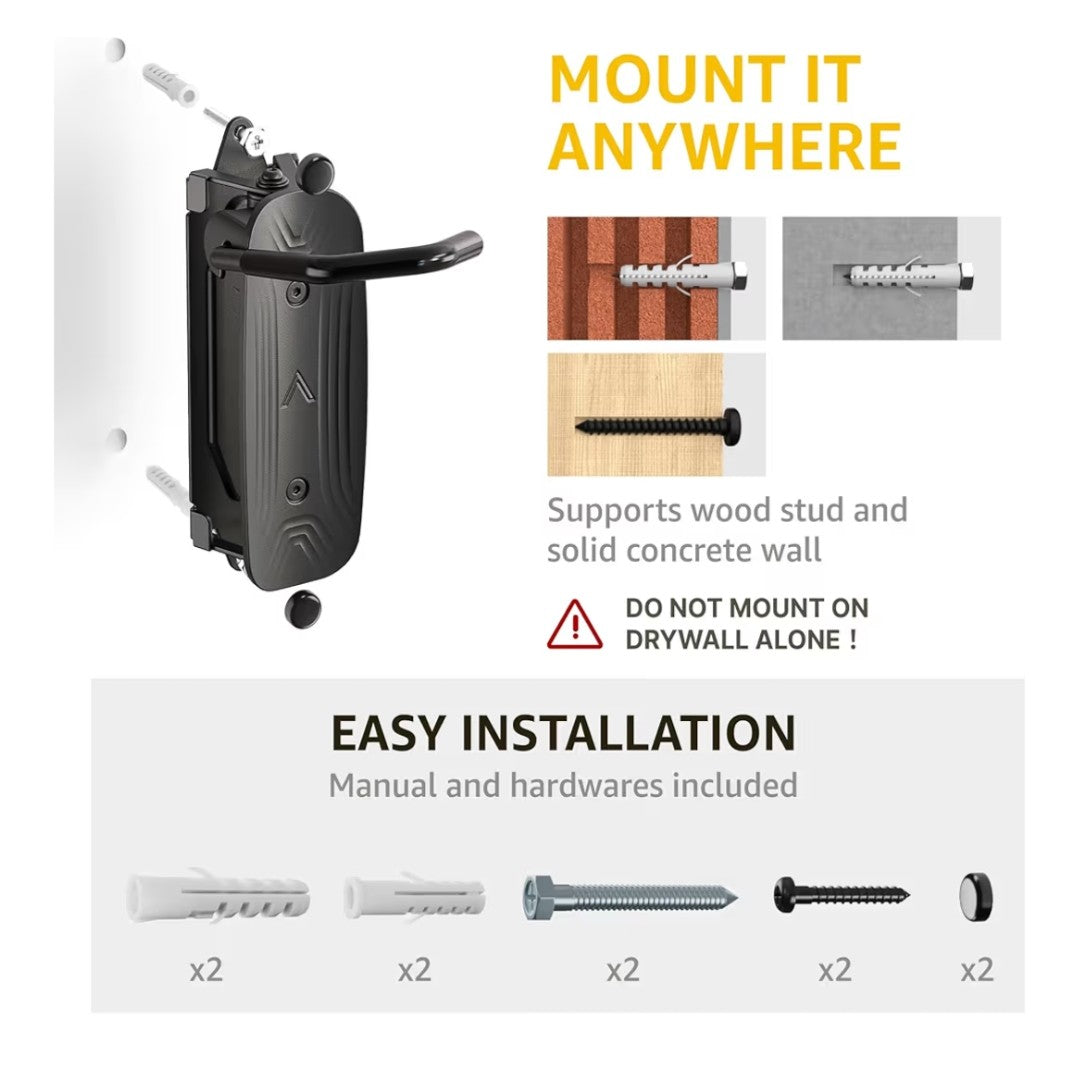 monTEK Bike Wall Mount 2 pack
