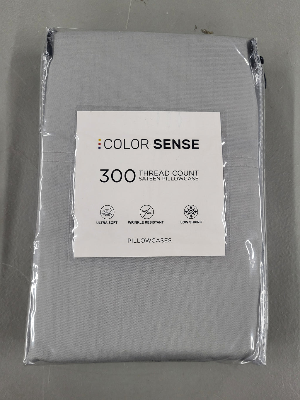 Color Sense 300 Thread Count Pillowcases 2 pack (King)