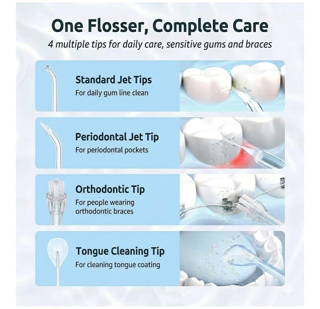 Collapsible Portable Water Flosser