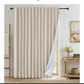 RYB HOME 3-in-1 Soundproof Blackout Energy Saving Room Divider Curtains,