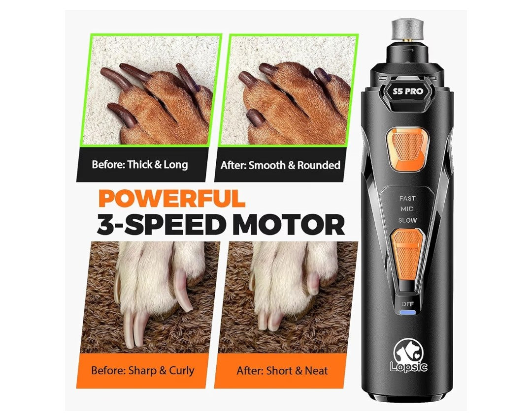 Lopsic Pet Nail Grinder