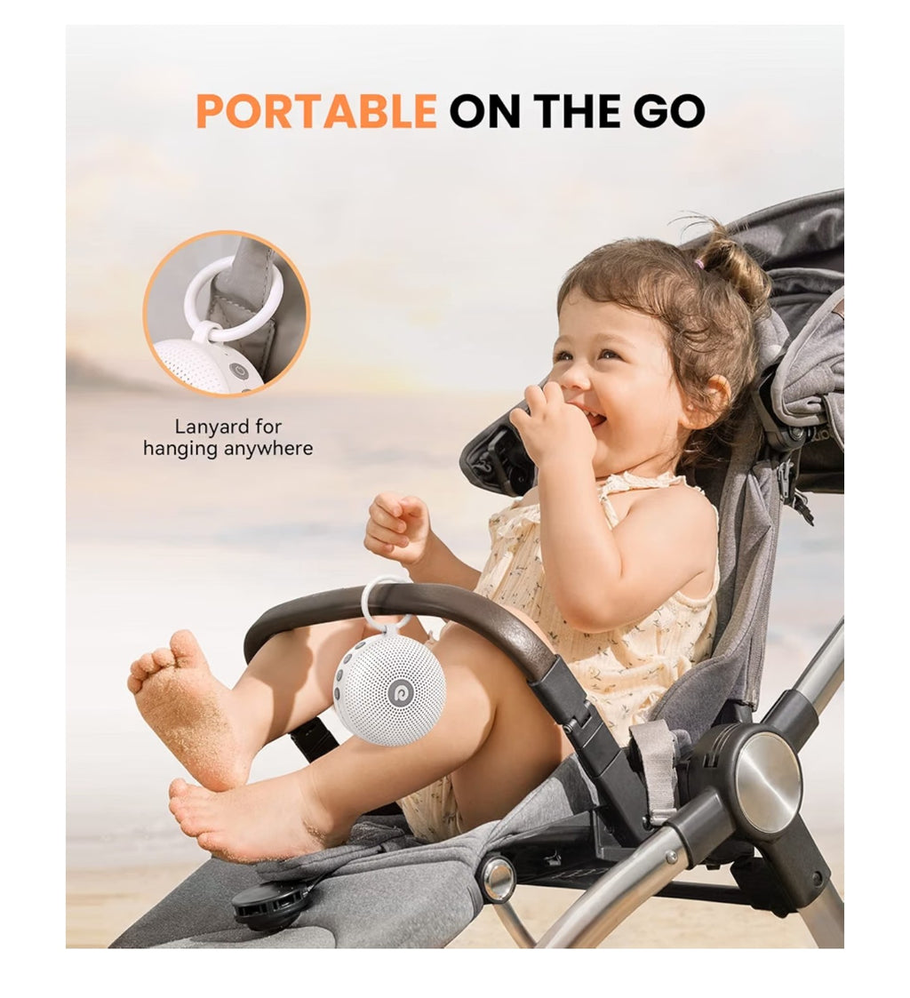 Dreamegg Portable Noise Machine for Baby Adult, Features Powerful Battery.