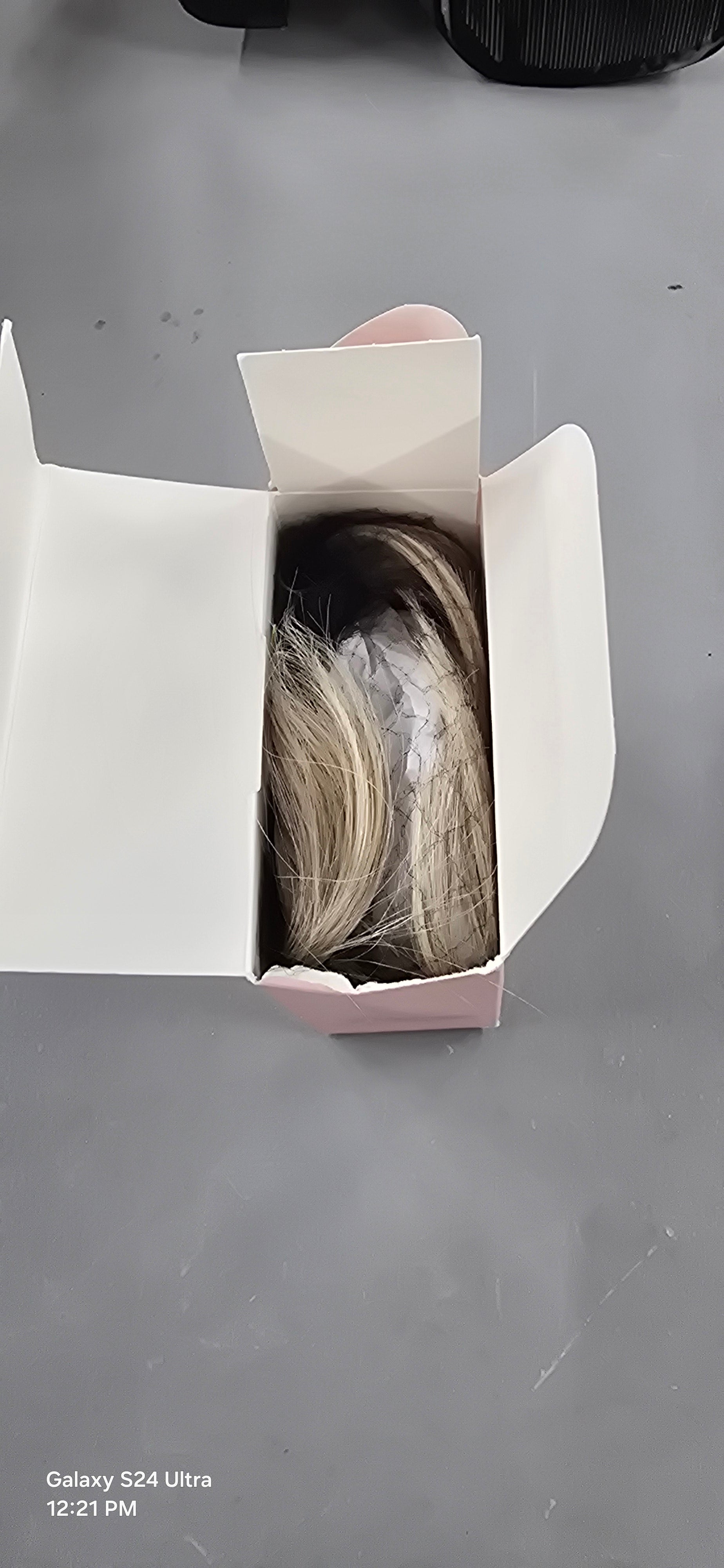 (Open box)HAIRCUBE Bangs Hair Clip in Bangs 100% Real Human Hair Bangs Clip in Hair Extensions.