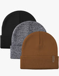 Winter Beanie Hat (3 pack)