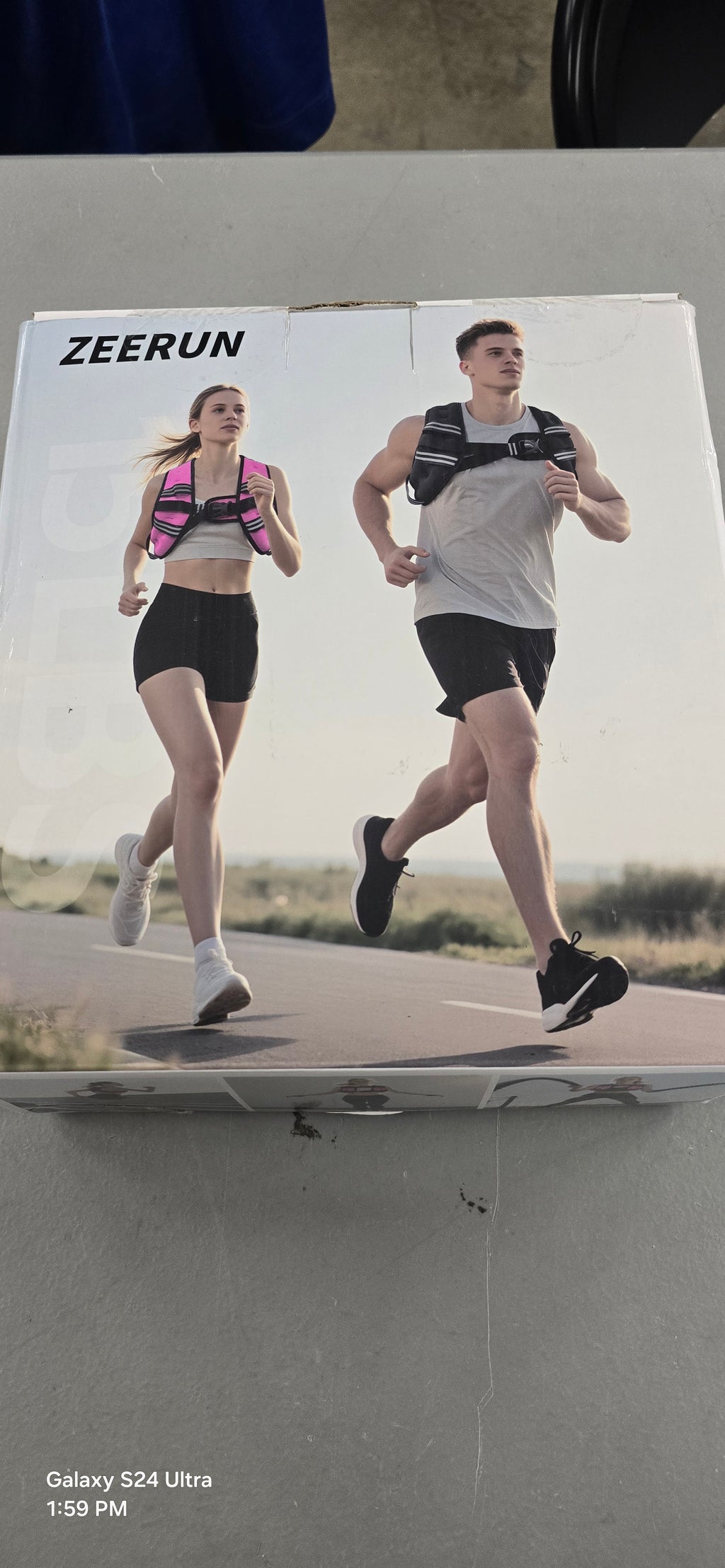 Zeerun Weighted Vest.